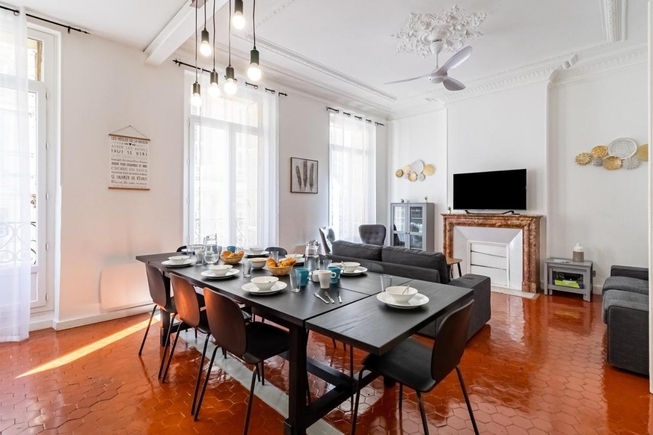 Le Priviliane - Bel Et Grand Appartement Idealement Situe Marseille Exteriör bild